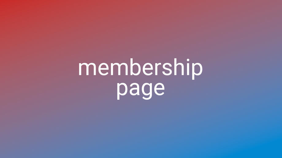 Membership Page
