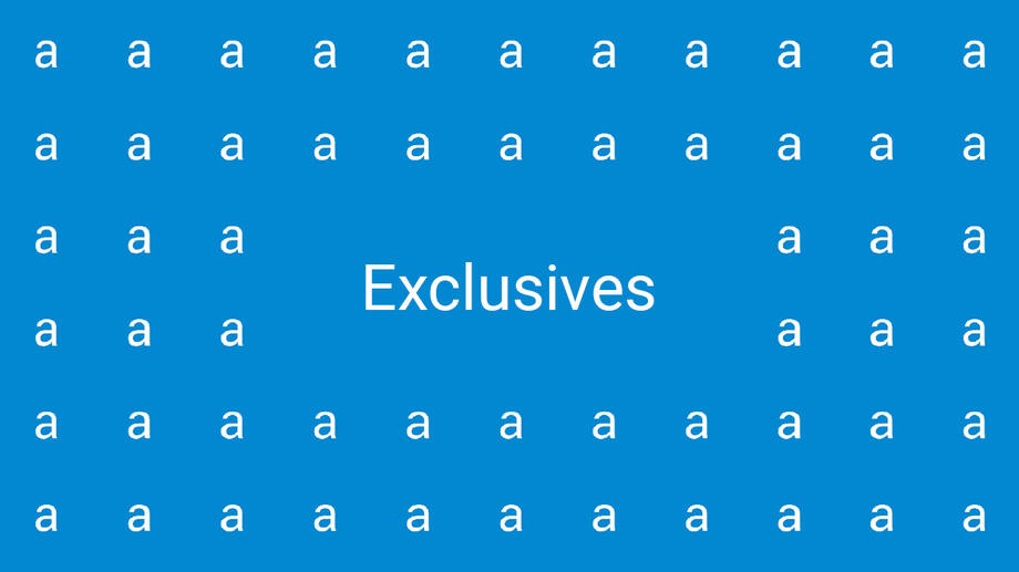 archive Exclusives